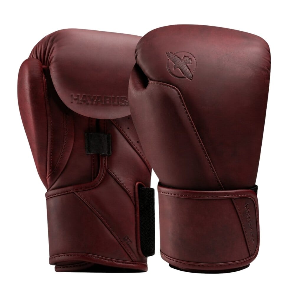 Hayabusa T360 Leather Boxing Gloves Burgundy Boxing Gloves Hayabusa Burgundy 16oz 