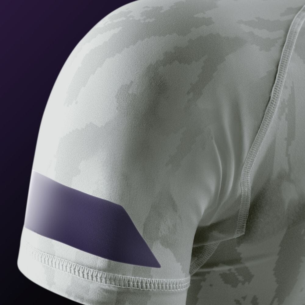 Hayabusa Womens Apex Short Sleeve Rashguard Stone Beige Rashguards Hayabusa 