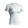 Hayabusa Womens Apex Short Sleeve Rashguard Ash White Rashguards Hayabusa 