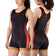 Hayabusa Womens Surge Wrestling Singlet Black/Orange