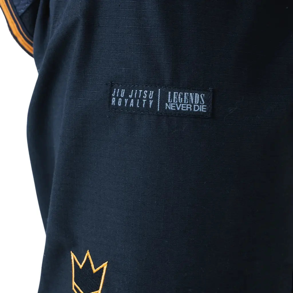 Kingz Mens Legends Never Die Jiu Jitsu Gi Black — Kingz