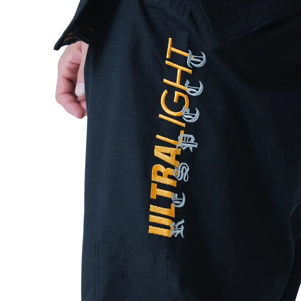 Kingz Mens Legends Never Die Jiu Jitsu Gi Black — Kingz