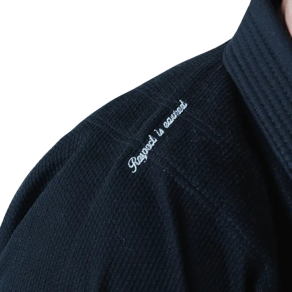 Kingz Mens Legends Never Die Jiu Jitsu Gi Black — Kingz
