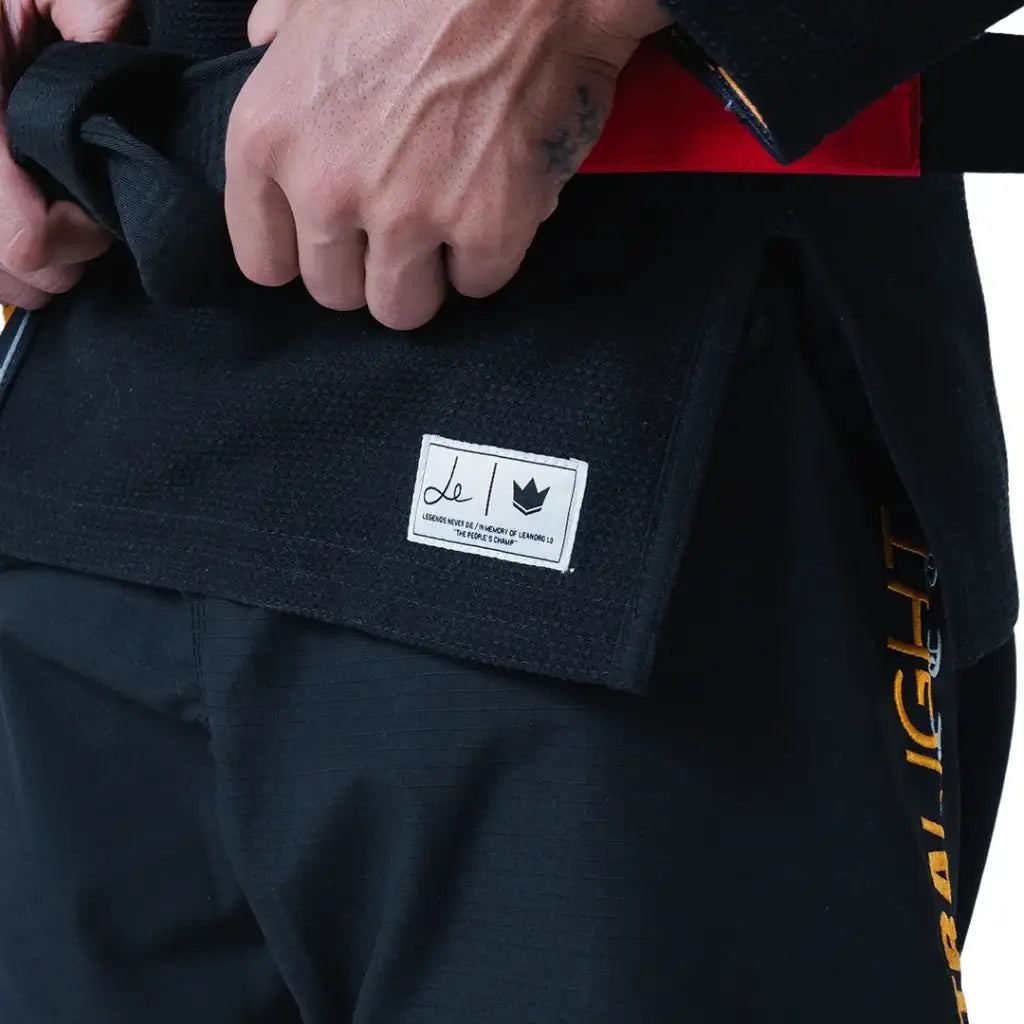 Kingz Mens Legends Never Die Jiu Jitsu Gi Black — view 11