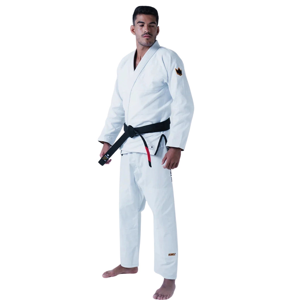Kingz Mens Legends Never Die Gi White — Kingz