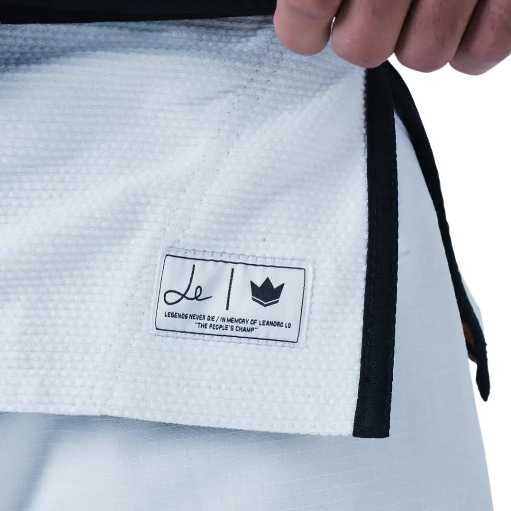 Kingz Mens Legends Never Die Gi White — Kingz