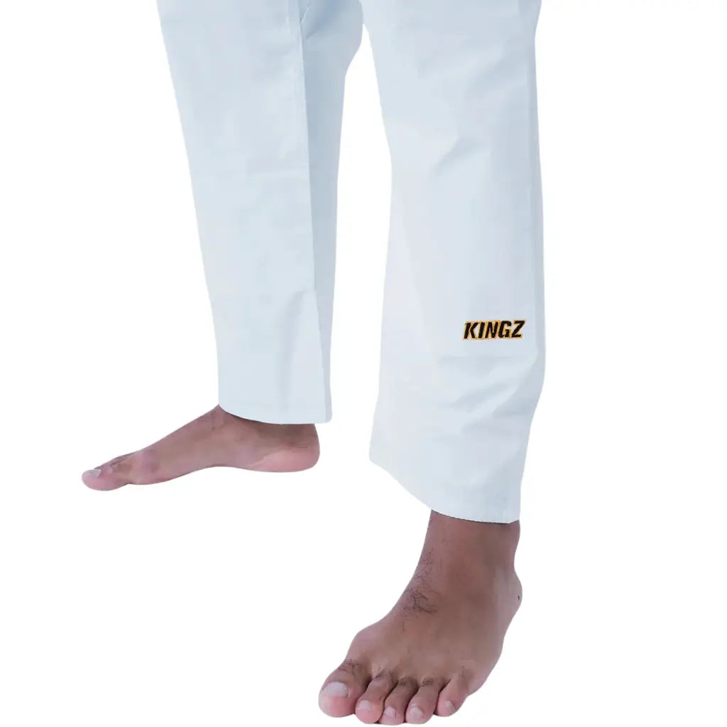 Kingz Mens Legends Never Die Gi White — Kingz