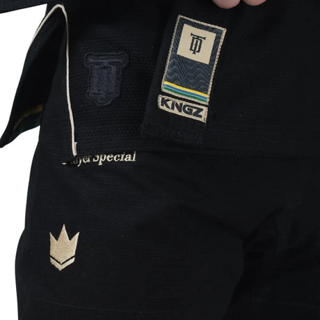 Kingz Mens Players Jiu Jitsu Gi Black — Kingz