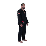 Kingz Mens The One V2 Guava Jiu Jitsu Gi Black/Peach — side