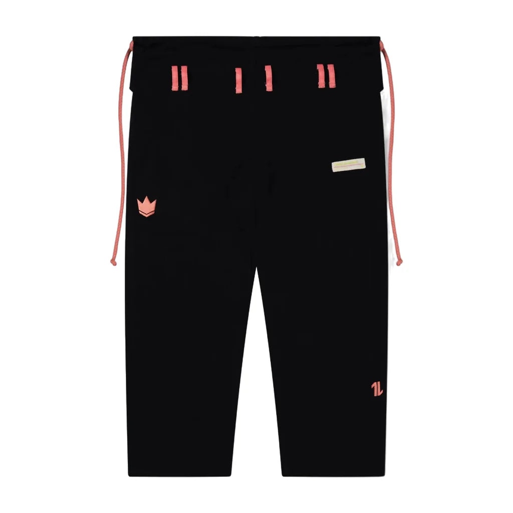 Kingz Mens The One V2 Guava Jiu Jitsu Gi Black/Peach — pants front
