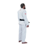 Kingz Mens The One V2 Guava Jiu Jitsu Gi White/Peach — side