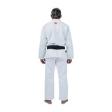 Kingz Mens The One V2 Guava Jiu Jitsu Gi White/Peach — back