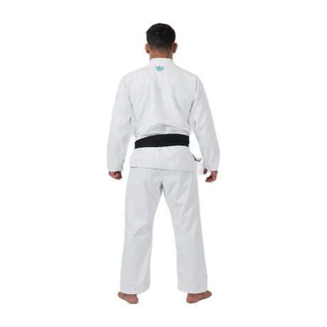 Kingz Mens The One V2 Sky Blue Jiu Jitsu Gi Blue/White — back