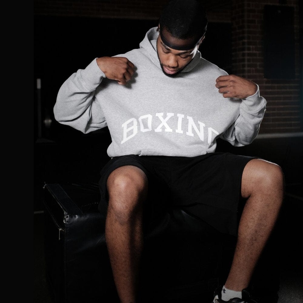 NYT Boxing Premium Hoodie Grey Outerwear NYT 