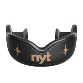 NYT x CHAMP Boil & Bite Mouthguard Mouth Guards NYT Black/Sand Adult 