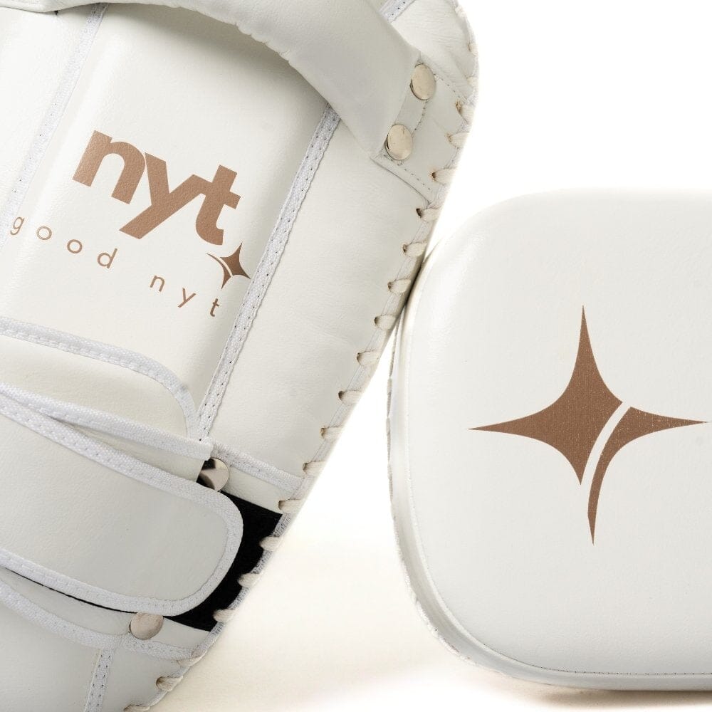 NYT Small Muay Thai Pads White Thai Pads NYT 
