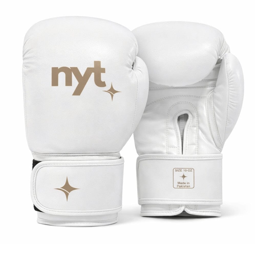 NYT Staple Series Boxing Gloves White/Sand Boxing Gloves NYT White/Sand 10oz 