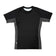 NYT Staple Series Short Sleeve Rashguard Black/Smoke, front studio view
