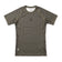 NYT Staple Series Short Sleeve Rashguard Khaki/Ash, front studio view