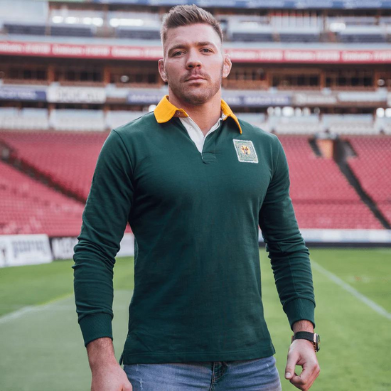 Old School South African Supporters Long Sleeve Jersey