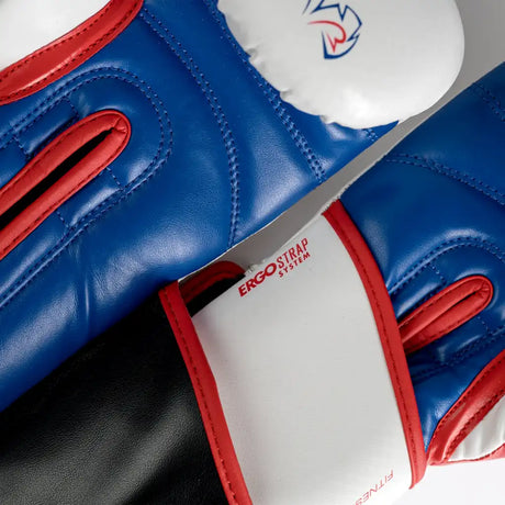 Rival RB7 Fitness Plus Bag Gloves White/Red/Blue — Rival
