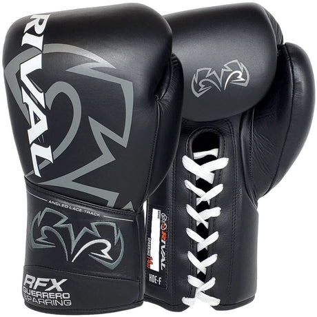 Rival RFX-Guerrero Sparring Gloves (HDE-F) Boxing Gloves Rival Black 12oz 