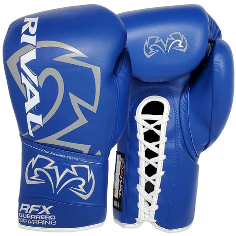 Rival RFX-Guerrero Sparring Gloves (HDE-F) Boxing Gloves Rival Blue 12oz 