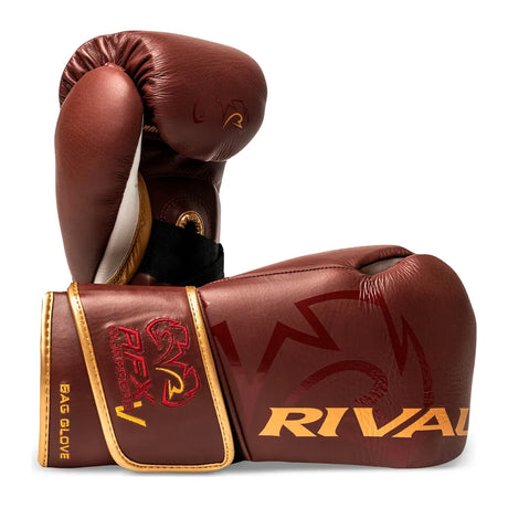 Rival RFX-Guerrero-V Bag Gloves (HDE-F) Burgundy/Gold