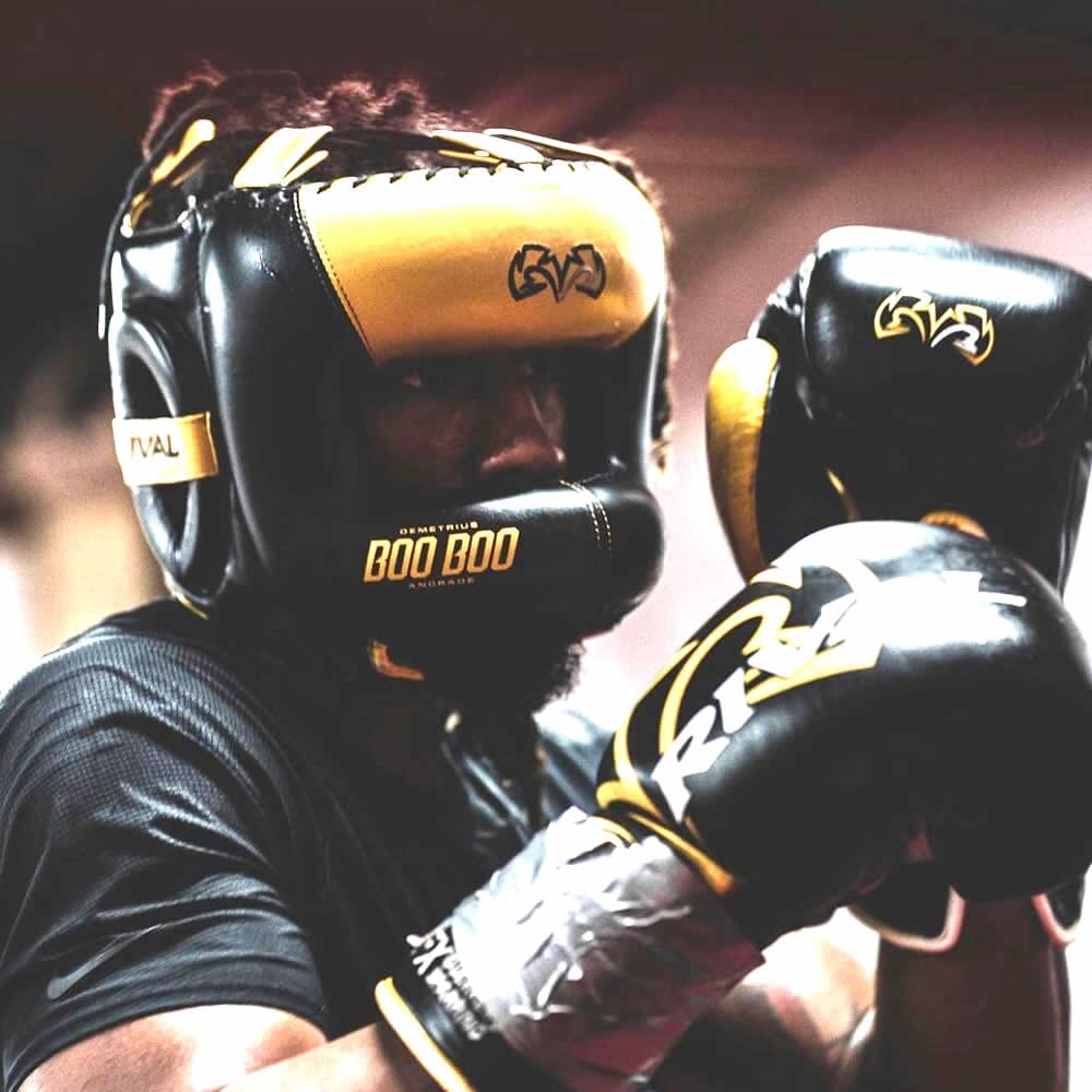 Rival RHGFS3 Face Saver Headgear Black – MMA Fight Store