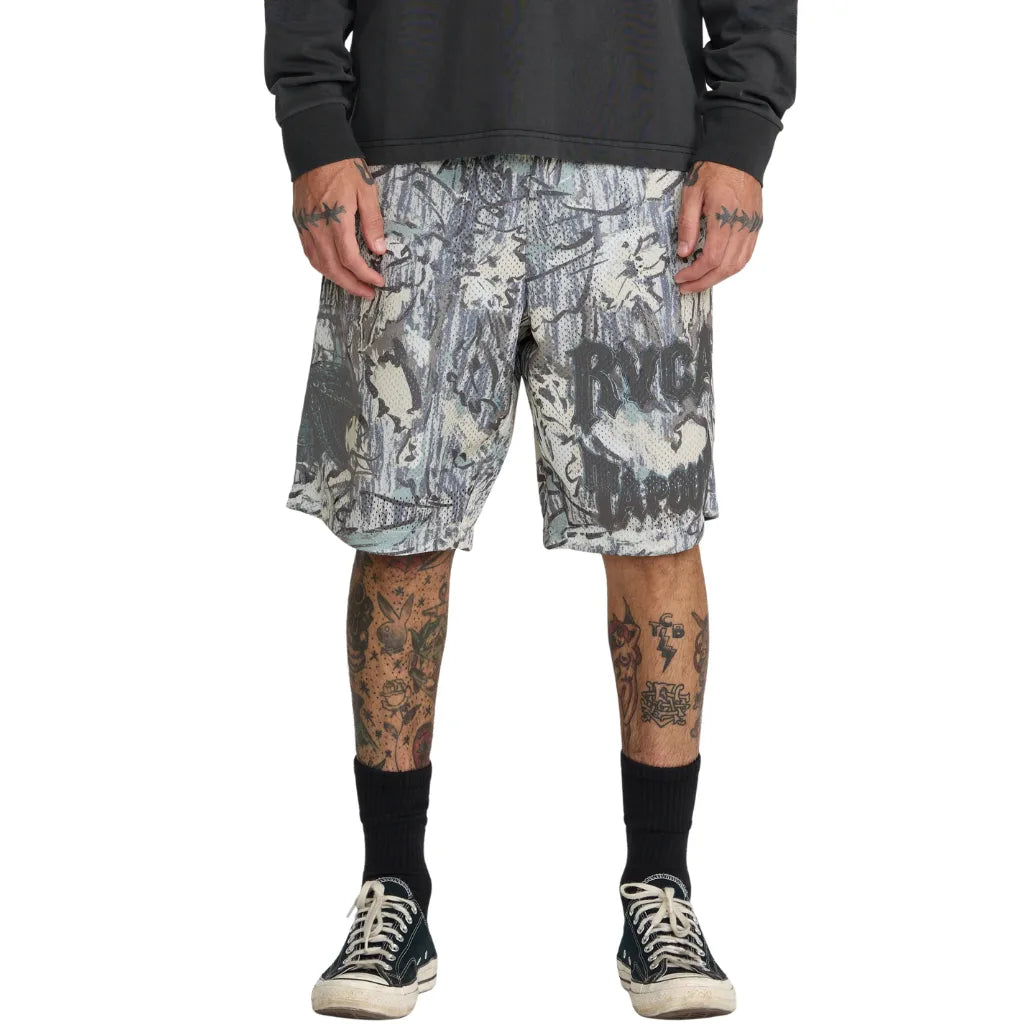 RVCA Tapout Mesh Short 21 Camo — RVCA