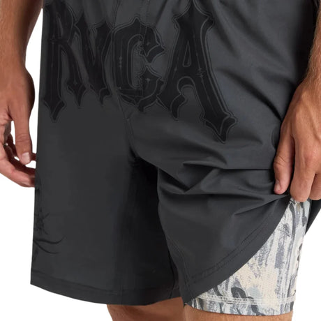RVCA Tapout Scrapper Shorts Black — view 4