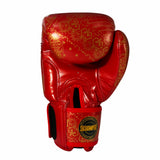SKS Bandana Muay Thai Gloves Metallic Red
