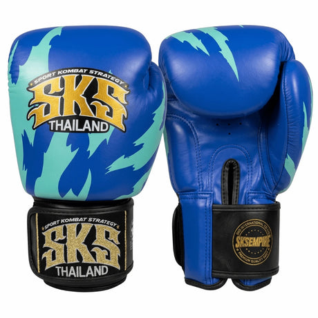 SKS Claw Muay Thai Gloves Blue