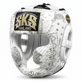 SKS Bandana Head Guard Metallic White