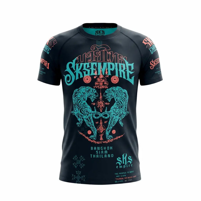 SKS Tiger Stickerbomb T-Shirt Black