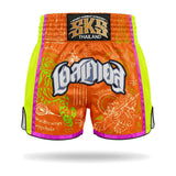 SKS Tiger Conqueror Muay Thai Shorts Orange