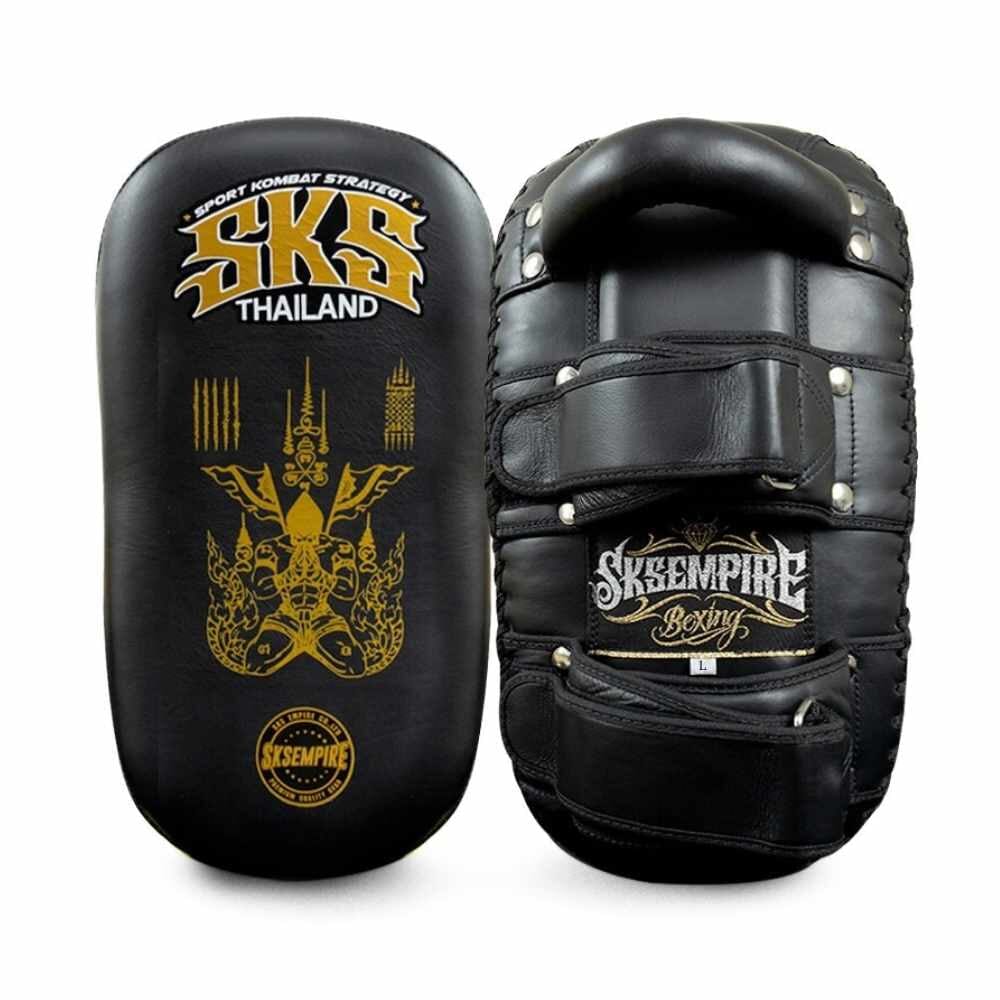 SKS Black Sakyant Thai Pads Large Thai Pads SKS 