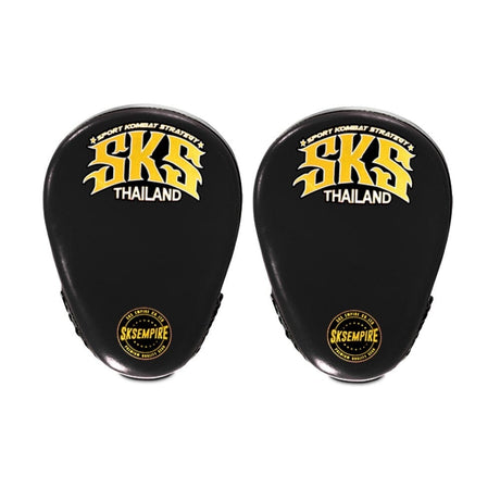SKS Medium Curved Focus Mitts Focus Mitts SKS Black One size 