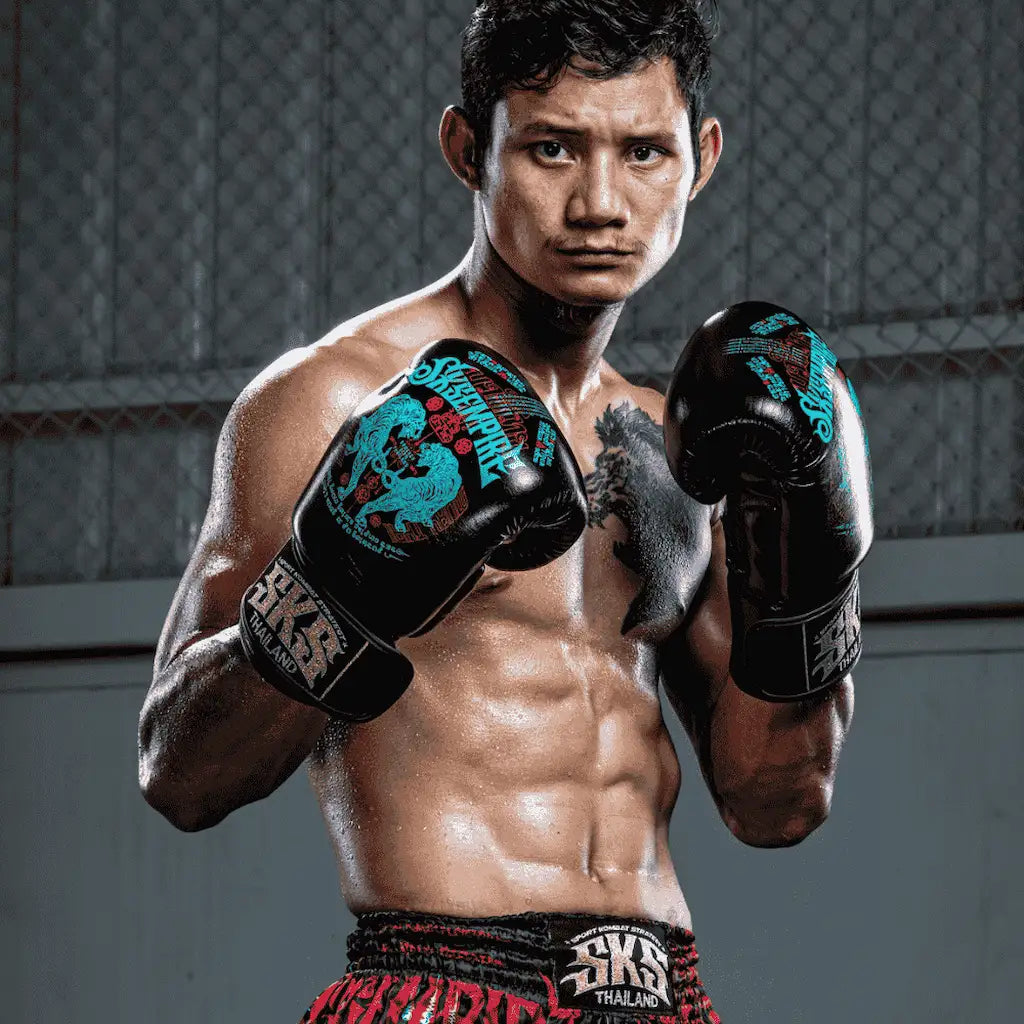 SKS Stickerbomb Muay Thai Gloves