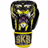 SKS Tiger Muay Thai Gloves Black