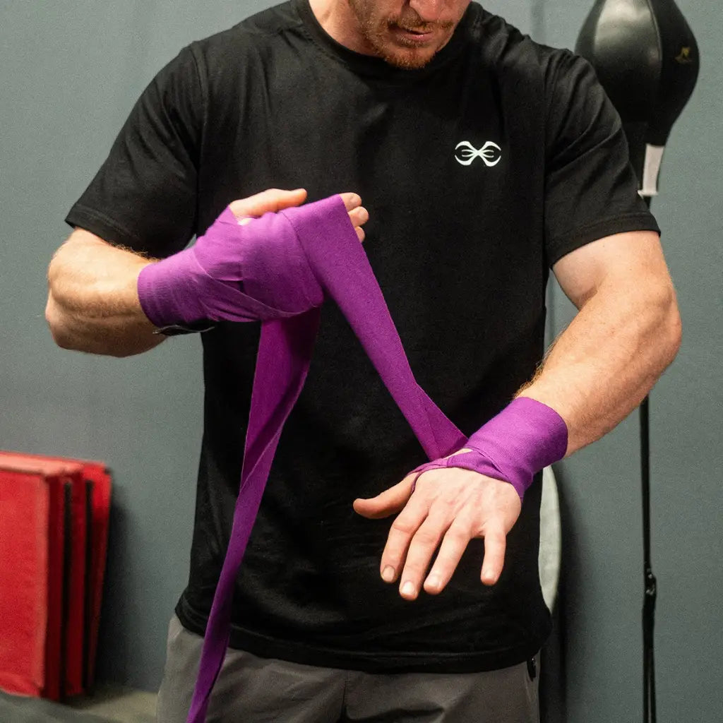Sting Elasticised Hand Wraps 2.0 Purple