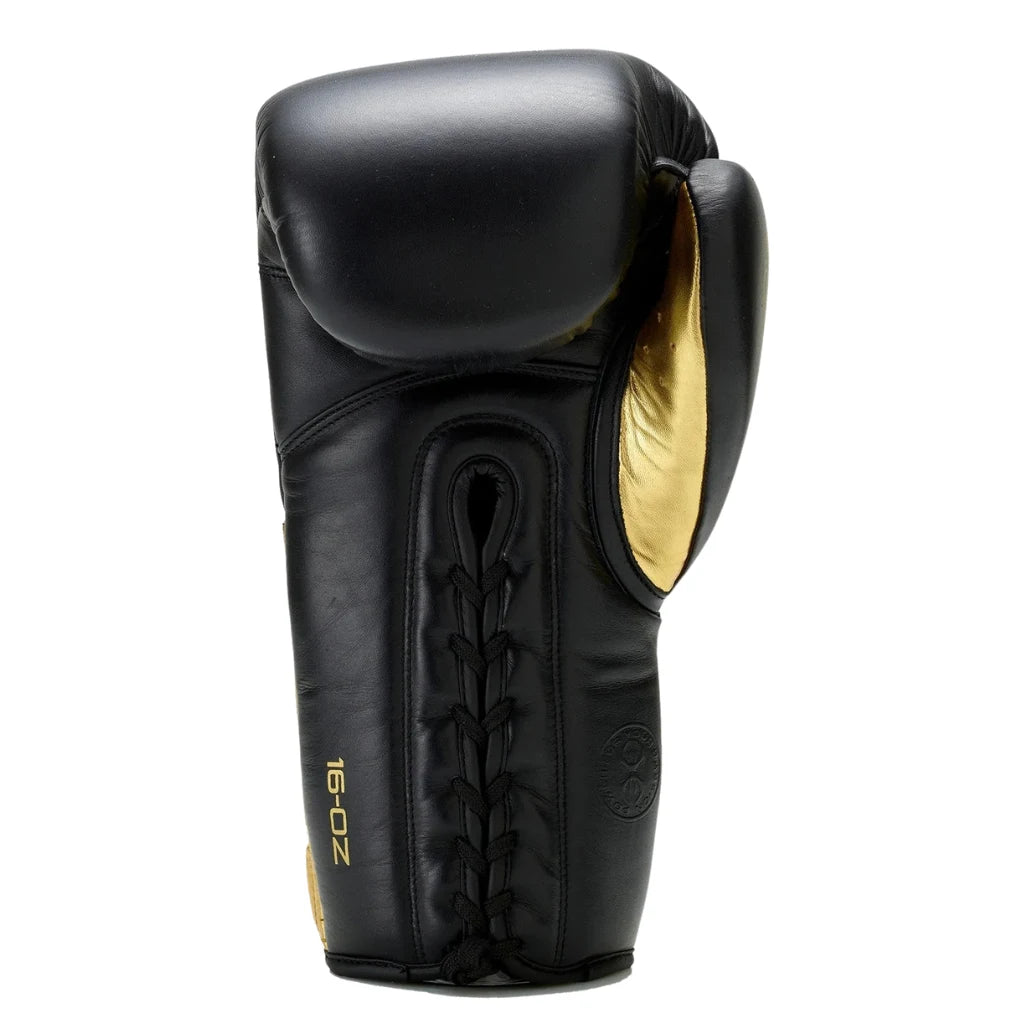 Sting Viper X Lace Up Sparring Gloves Black/Gold