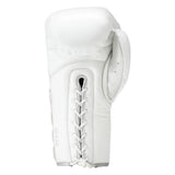 Sting Viper X Lace Up Sparring Gloves White/Silver