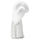 Sting Viper X Lace Up Sparring Gloves White/Silver