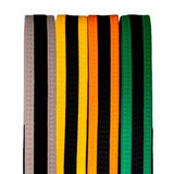 Tatami IBJJF Kids Rank Belt With Black Stripe Grey BJJ Belts Tatami Fightwear 