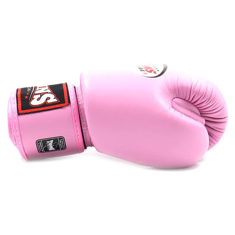 Twins BGVL3 Muay Thai Boxing Gloves Pink, side profile
