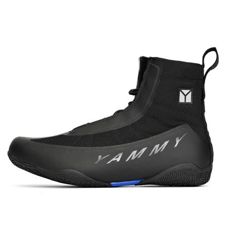 YAMMY Flux Blackout Mid Boxing Shoes Boxing Shoes Yammy Boxing 