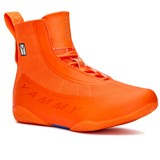 YAMMY Flux Orange Mid Boxing Shoes