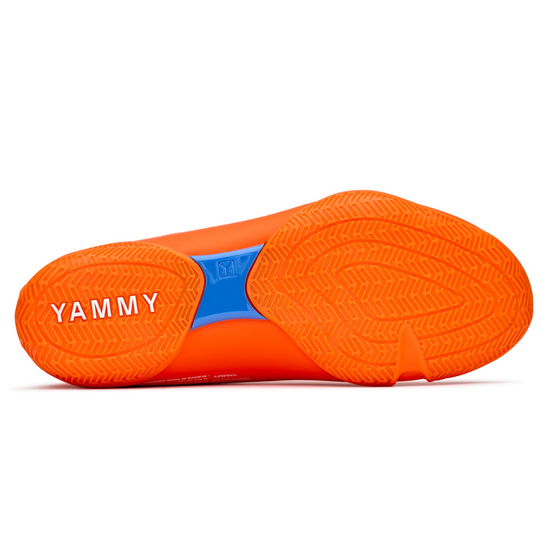 YAMMY Flux Orange Mid Boxing Shoes