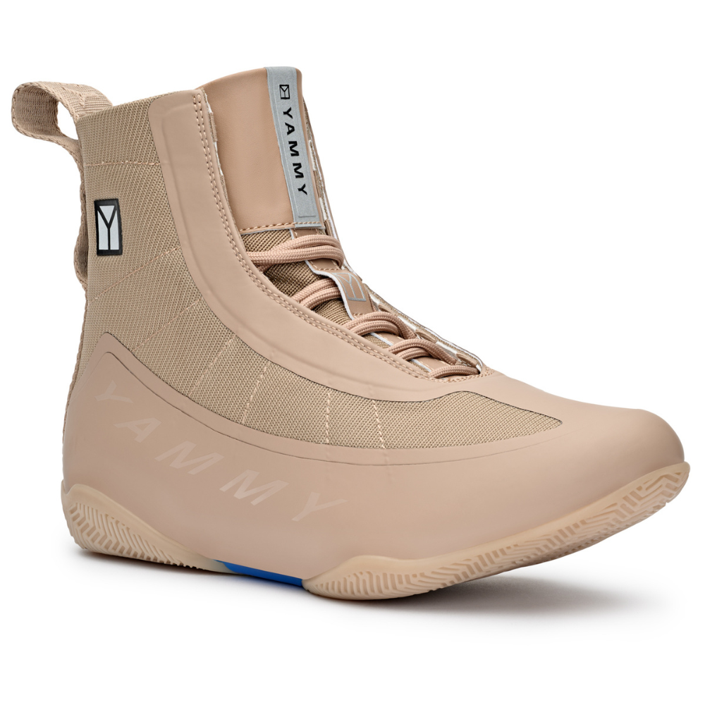 YAMMY Flux Tan Mid Boxing Shoes